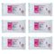 6 Pack Metrex 13-1224 Caviwipes Disinfecting Towelettes Flat Pack (Pack of 45)